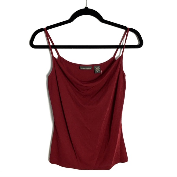 Banana Republic Tops - Banana Republic Wine Cowl Neck Cami NWT